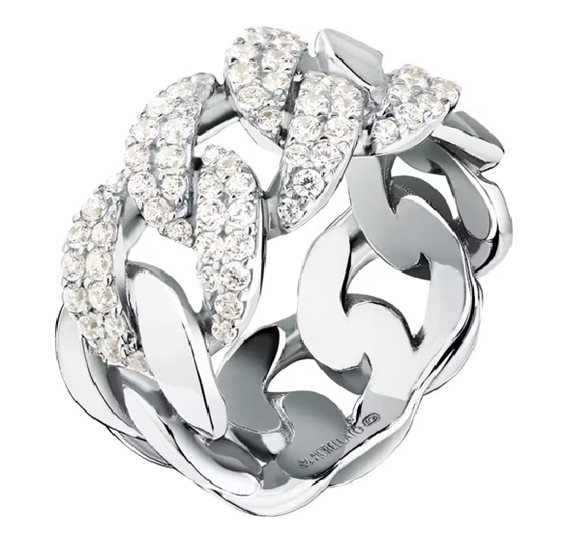 Ring Morellato Woman Trame  in Silver Zircone SAAG07012 - SAAG07012